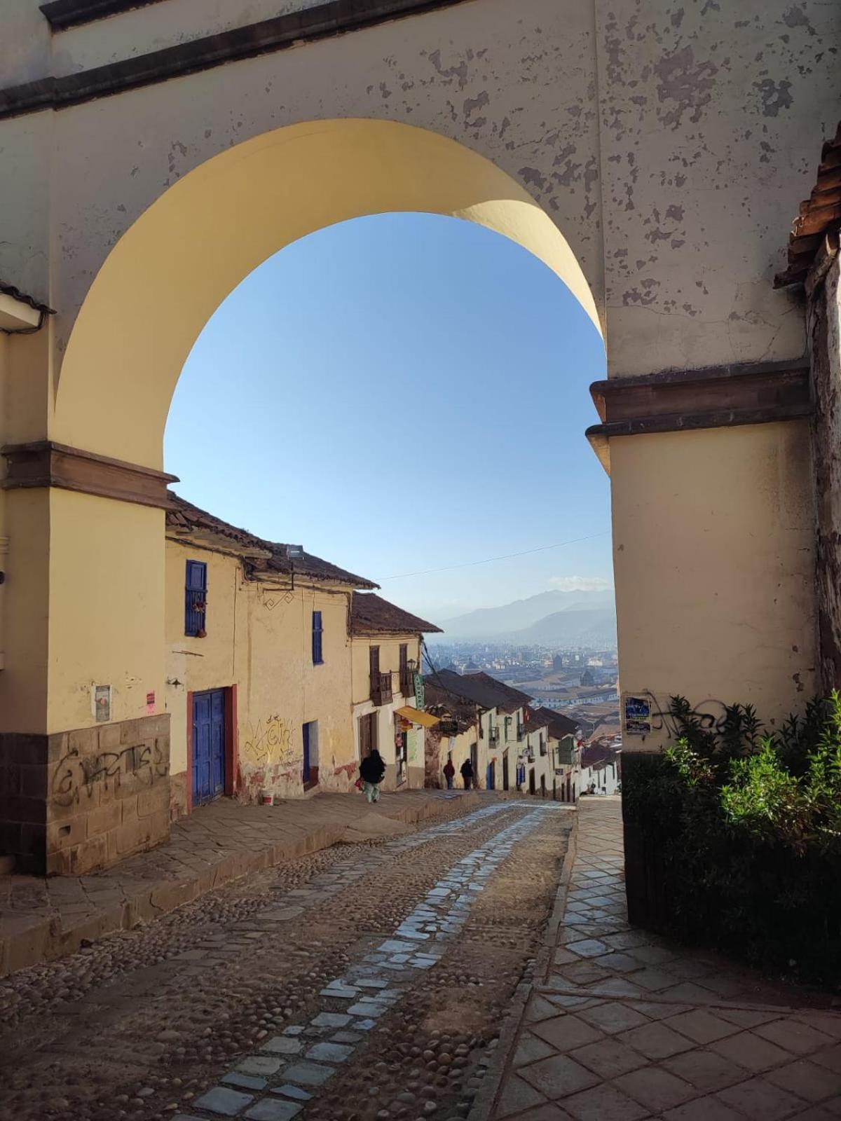 Hostal Con Vista A La Ciudad Santa Ana Cuzco Exterior foto