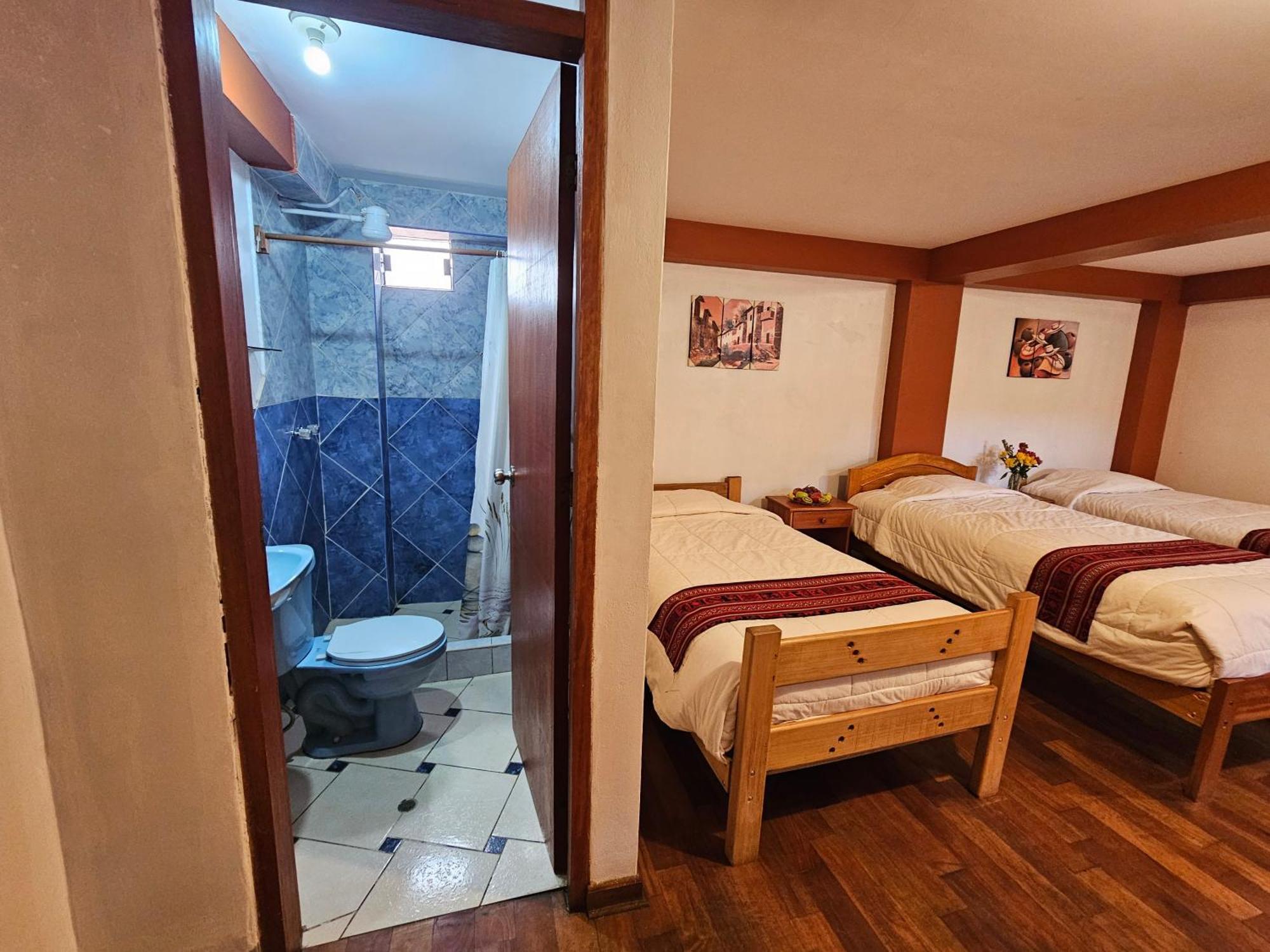 Hostal Con Vista A La Ciudad Santa Ana Cuzco Exterior foto
