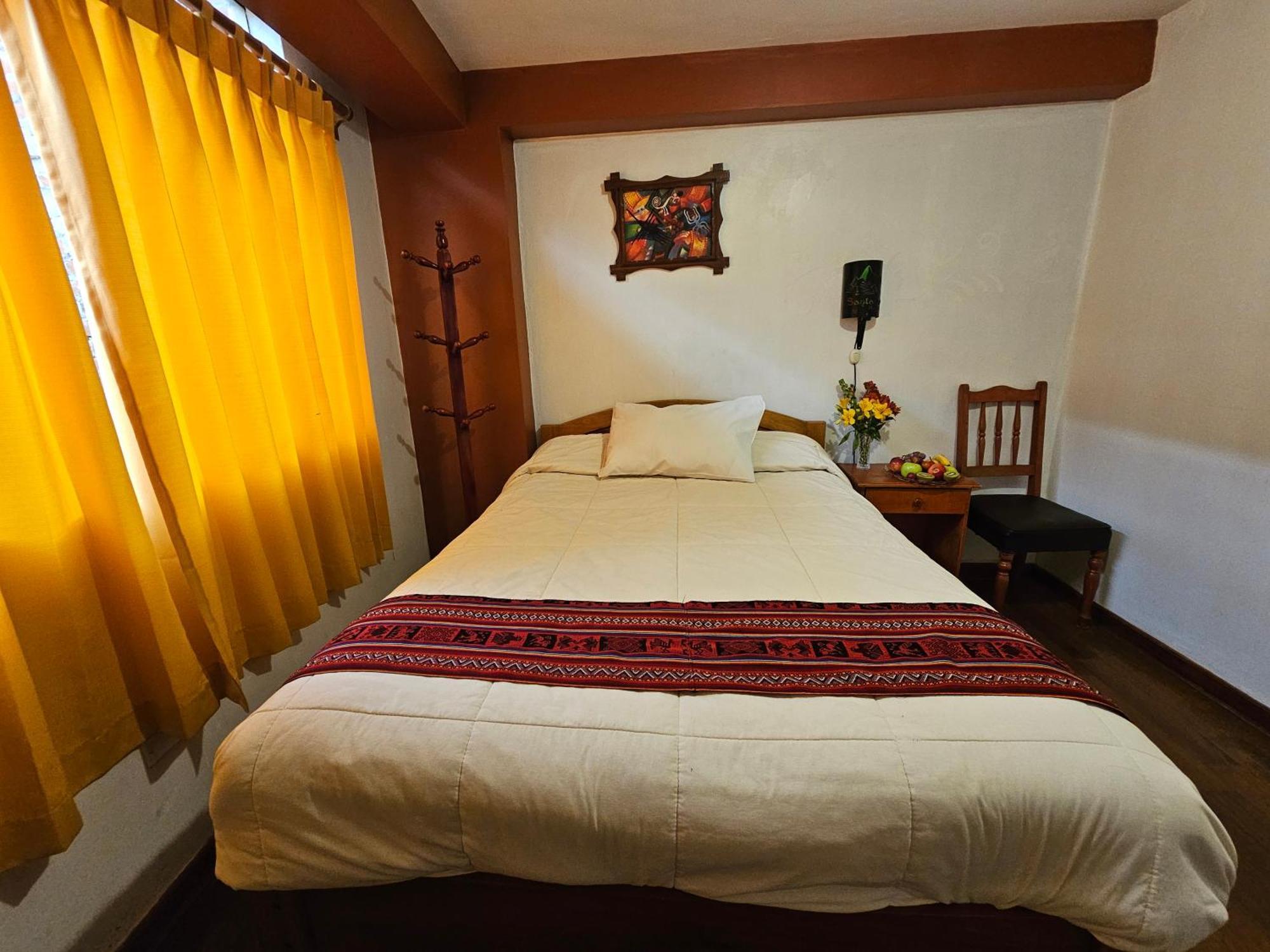 Hostal Con Vista A La Ciudad Santa Ana Cuzco Exterior foto