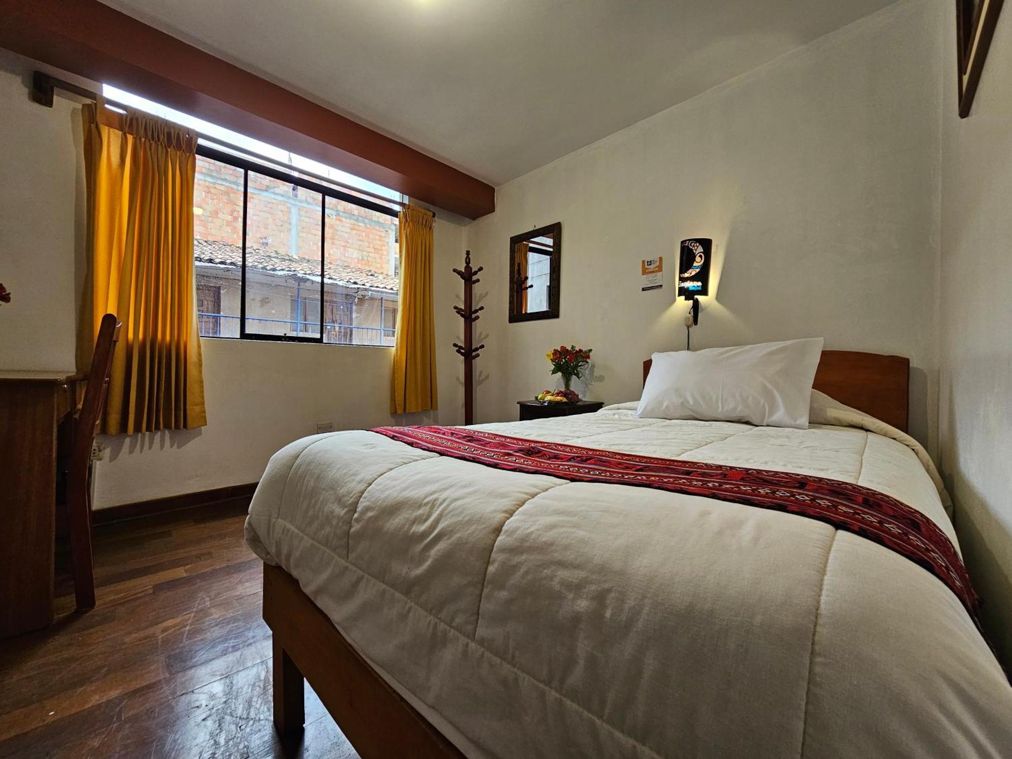 Hostal Con Vista A La Ciudad Santa Ana Cuzco Exterior foto